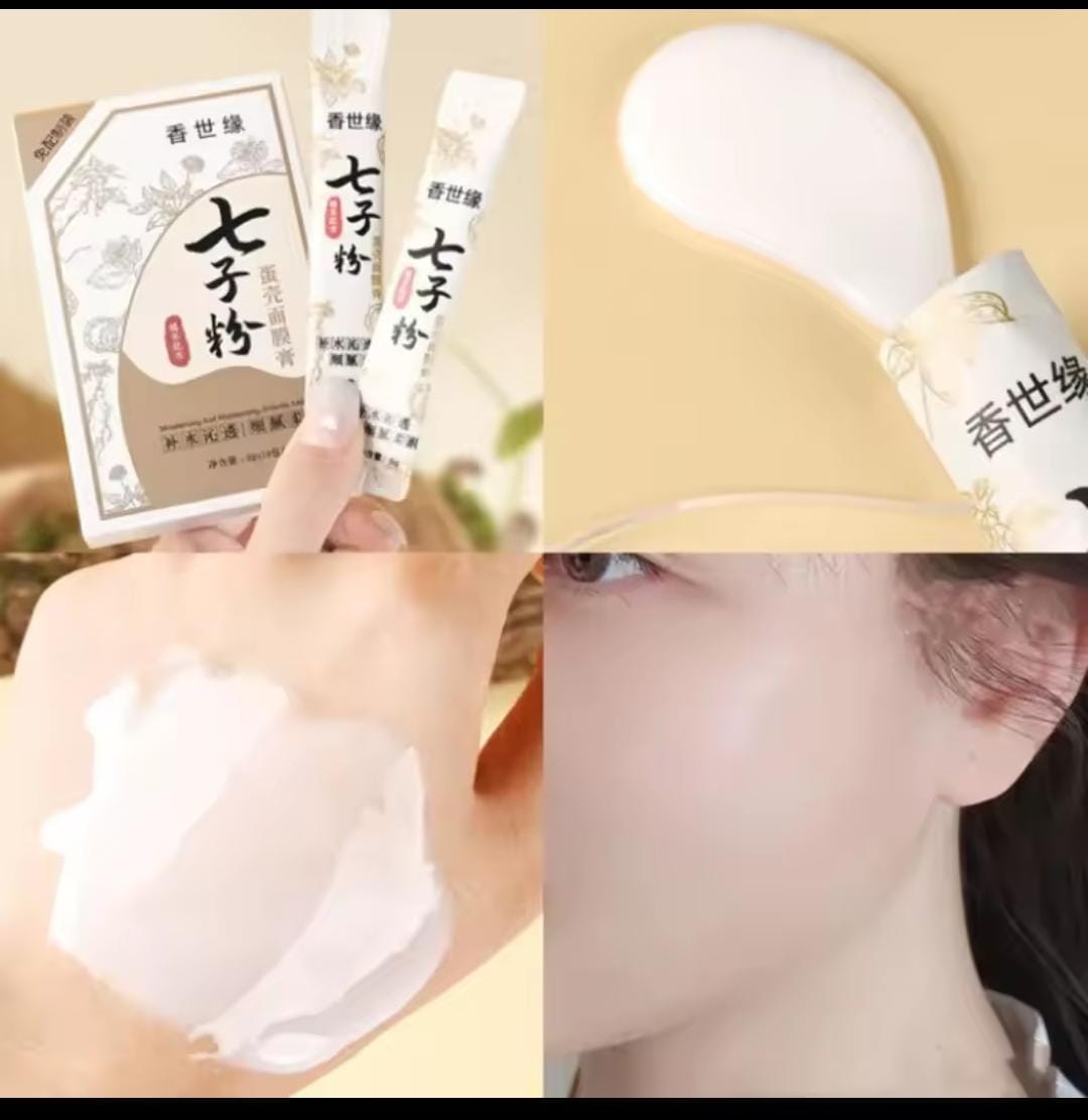Eggshell Mask Whitening And Firming Cream 6g*10 Eggshell Mask Whitening And Firming Cream 6g*10