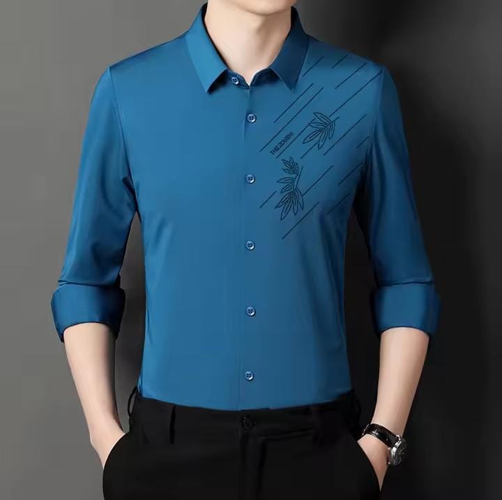 Men's High Long Sleeve Slim Fit Shirt JIA5 Men's High Long Sleeve Slim Fit Shirt JIA5