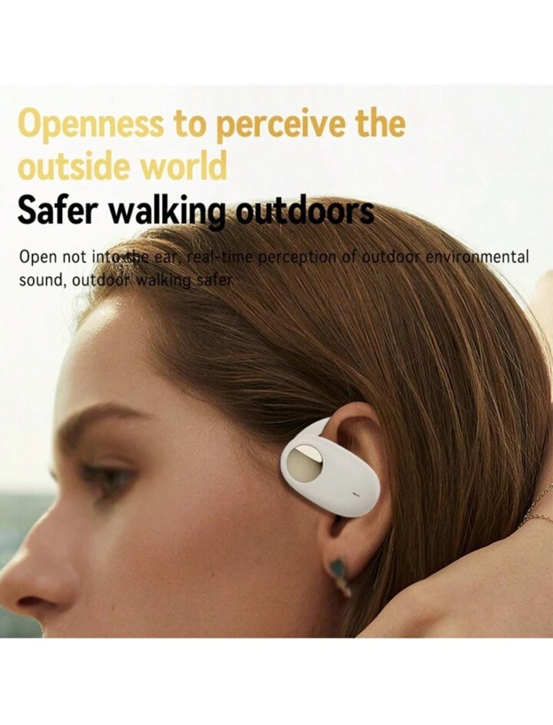 Ear Hook Touch Control LED Display Adjustable Wireless Earbuds JS911 Ear Hook Touch Control LED Display Adjustable Wireless Earbuds JS911