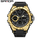 Sanda-Silicone Bracelet Watch Men Women Digital Quartz Wristwatch Couple Gift Fashion -07 - Tuzzut.com Qatar Online Shopping