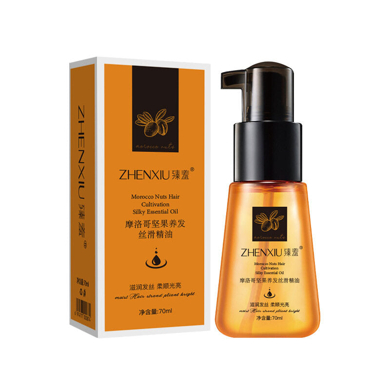 Morocco Nuts Hair Cultivation Silky Essential Oil -70ml Morocco Nuts Hair Cultivation Silky Essential Oil -70ml