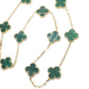 Long Chain Necklace Four Leaf Flower Style Necklaces For Women Fashion Neck Jewelry - X3476022 - TUZZUT Qatar Online Shopping