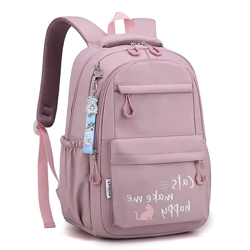 New School Bags for Girls Backpack Waterproof Portability Teenagers College Student Cute Shoulder Bag Travel Mochilas Escolar - S4941675