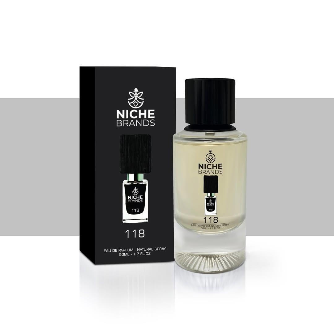 Niche Brands No. 118 Perfume EDP 50ml - Inspired by Black Afgano Nasomatto Niche Brands No. 118 Perfume EDP 50ml - Inspired by Black Afgano Nasomatto
