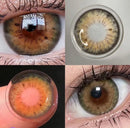 Unibling Iffy Bronze Contact Lenses for Eyes (1 Pair) - TUZZUT Qatar Online Shopping