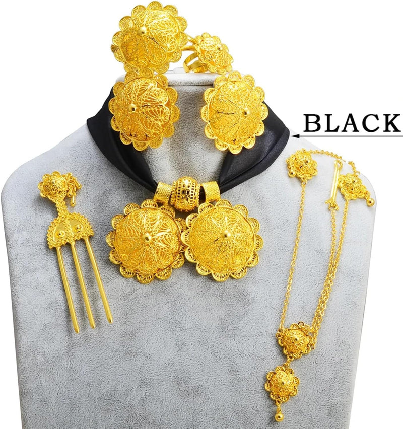 Ethiopian Jewelry for Women Set S4749315 - TUZZUT Qatar Online Shopping