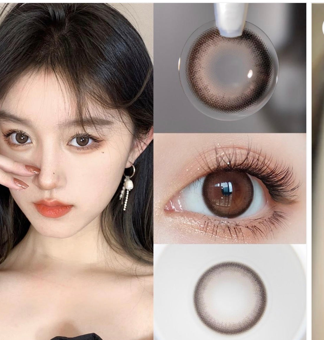 JeweLens Rome-Gray Contact Lenses for Eyes (1 Pair) JeweLens Rome-Gray Contact Lenses for Eyes (1 Pair)