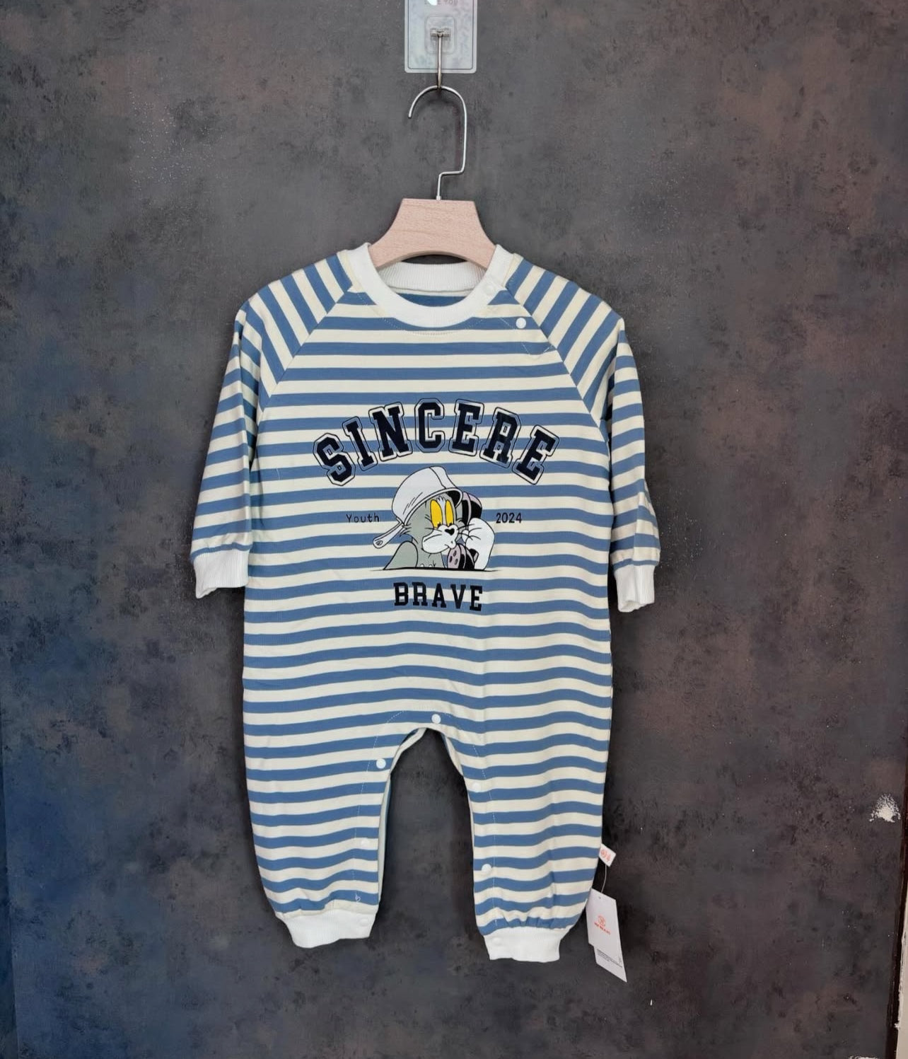 Spring Autumn Baby Cartoon Cat Romper 1713337 Spring Autumn Baby Cartoon Cat Romper 1713337