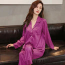 2 Pcs Women 's Long Sleeve Night Set 482640 - TUZZUT Qatar Online Shopping