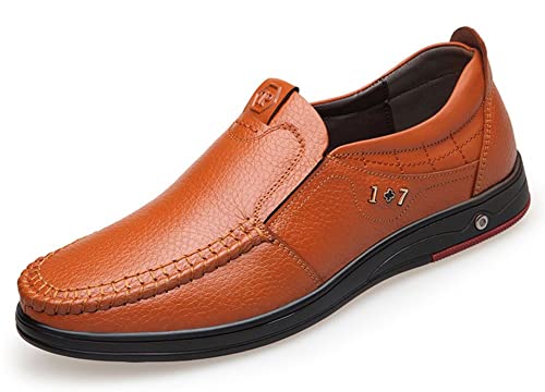 Mens Casual Leather Shoes Business Slip-on Loafer Shoes Plush Cold-Weather Shoes for Male S4755674 Mens Casual Leather Shoes Business Slip-on Loafer Shoes Plush Cold-Weather Shoes for Male S4755674