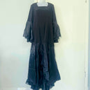 Womens Evening Dress Feathers Party Gown S5082103 - TUZZUT Qatar Online Shopping