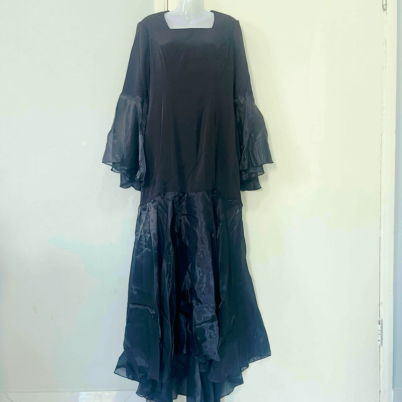 Womens Evening Dress Feathers Party Gown S5082103 - TUZZUT Qatar Online Shopping