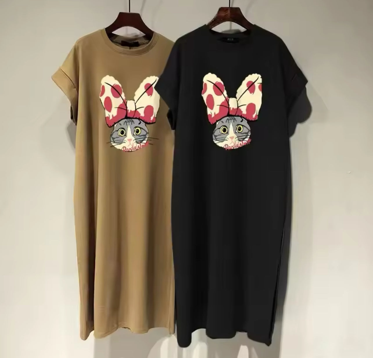 Women's Loose Casual Cotton Long T-Shirt Dress 599333 Women's Loose Casual Cotton Long T-Shirt Dress 599333