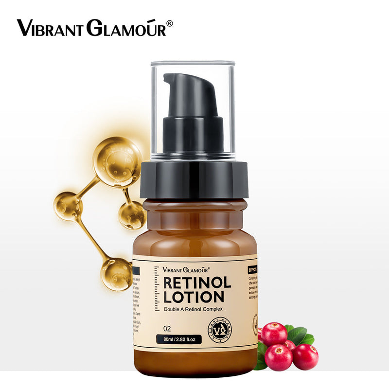 VIBRANT GLAMOUR Double Retinol Lotion Cream VA Anti Aging Collagen Firming 80g - TUZZUT Qatar Online Shopping