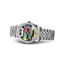 Prestar Nostalgic Mosaic Design Diamond Watch Unisex MD746
