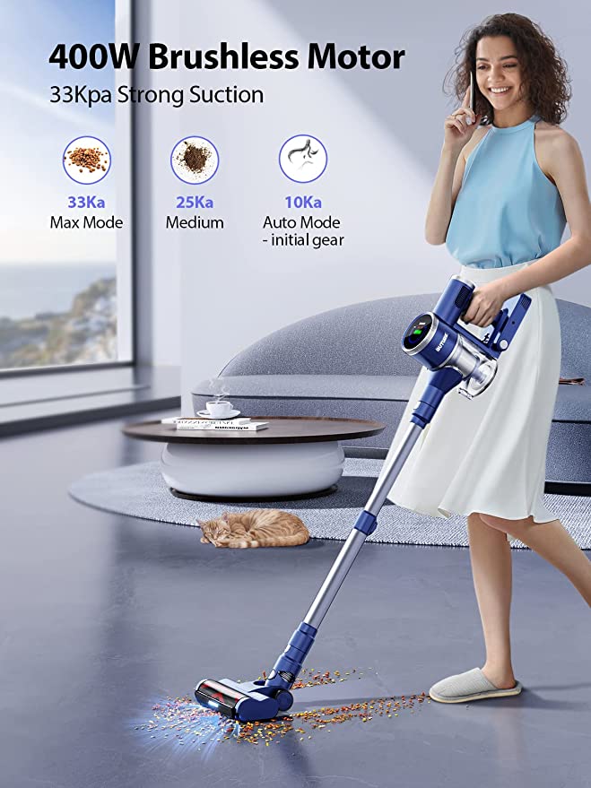 BUTURE Cordless Vacuum Cleaner 400W/33KPa - JR600 - Tuzzut.com Qatar Online Shopping