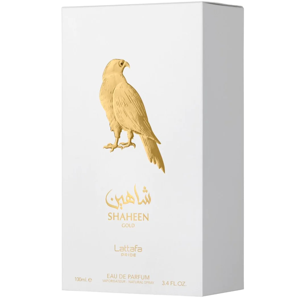 Shaheen Gold EDP Perfume - 100ml (3.4 Oz) By Lattafa Pride Shaheen Gold EDP Perfume - 100ml (3.4 Oz) By Lattafa Pride