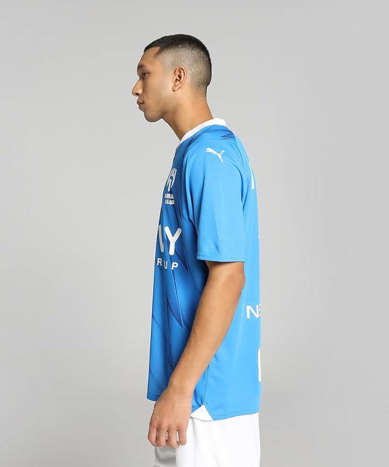 2023-2024 Al Hilal Home Football Soccer T-Shirt  12201 - TUZZUT Qatar Online Shopping