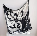 Satin Silk Neck Scarf Hijab Head Shawl Hair Wrap Women Girl Bandana Black   S5111469 - TUZZUT Qatar Online Shopping