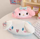 Sanrio Creative Cartoon Pattern Large Capacity Plush Pen Bag    447146 - TUZZUT Qatar Online Shopping