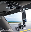 Universal Car Phone Holder Multifunctional 360 Degree Rotation Rearview Mirror Seat Clip Holder - TUZZUT Qatar Online Shopping