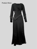 Women's Long Sleeve Dresses 1150905 - TUZZUT Qatar Online Shopping