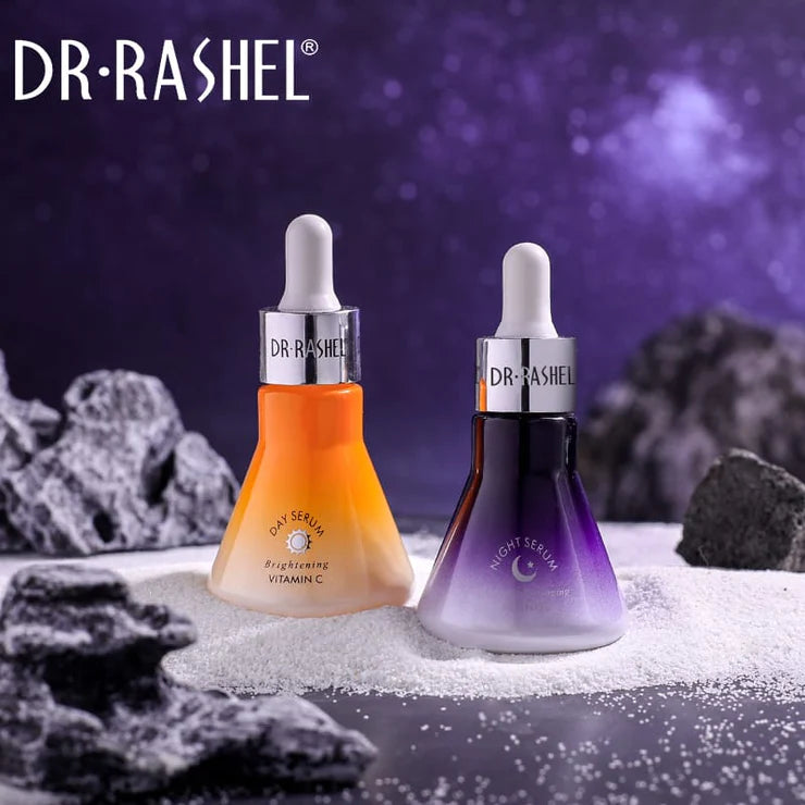Dr.Rashel Vitamin C & Rentinol Day & Night Face Serum - Pack Of 2 DRL-1724 Dr.Rashel Vitamin C & Rentinol Day & Night Face Serum - Pack Of 2 DRL-1724