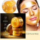 SADOER Gold Shiny Moisturizing Soothing Oil Control Refreshing Facial Mask 120g - TUZZUT Qatar Online Shopping