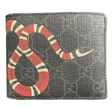 Kingsnake Black Bifold Wallet S403207 Kingsnake Black Bifold Wallet S403207