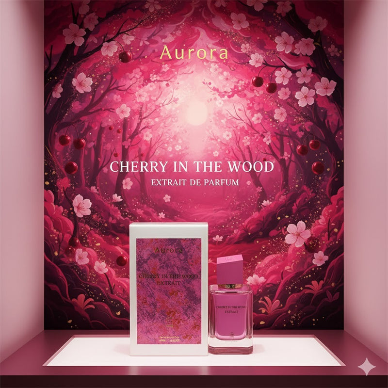 Aurora Scents- Cherry in The Woods Extrait Parfum Unisex | 50ml