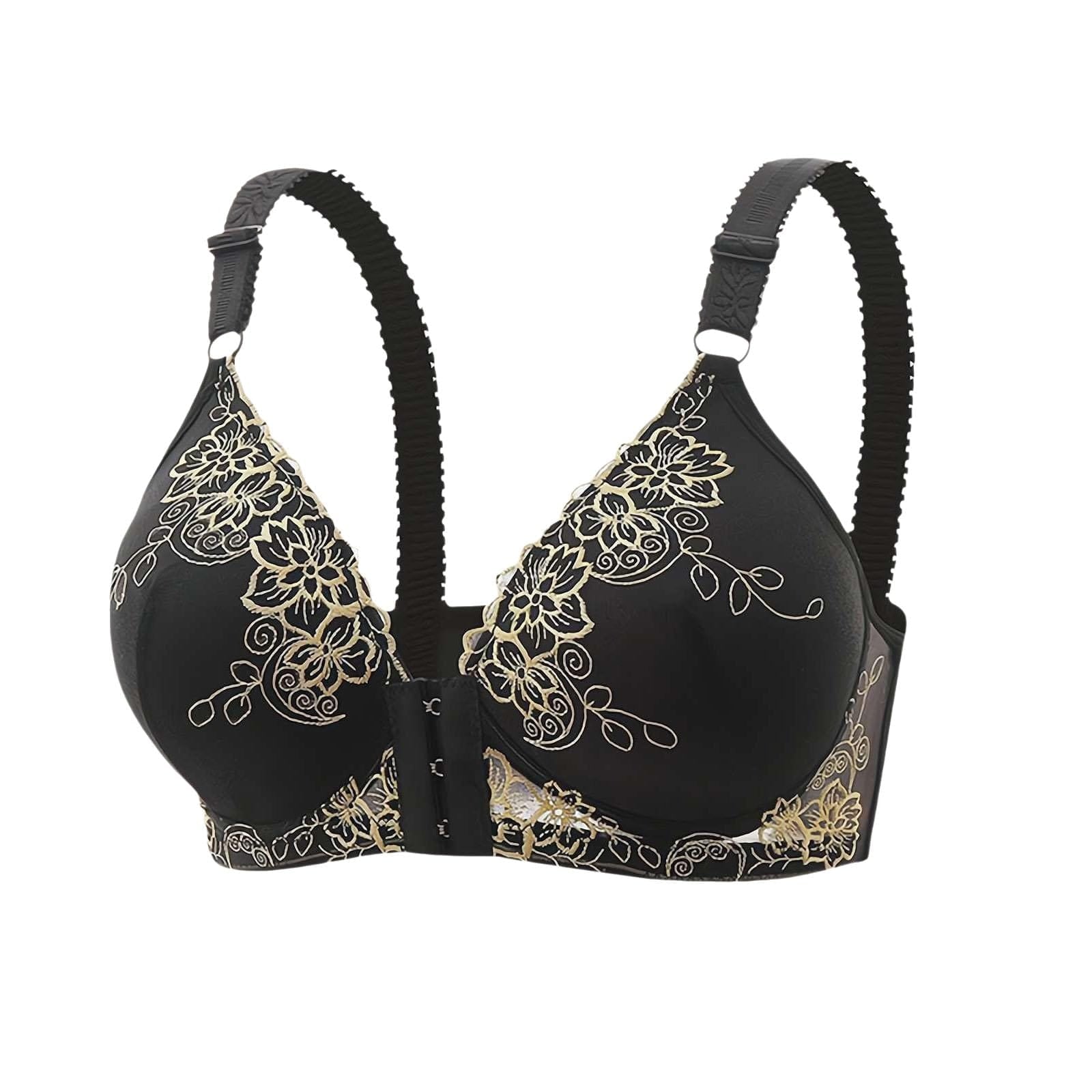 Bra Women's Without Underwire Bra Front Closure Lace Push Up Bra Breathable 469953 Bra Women's Without Underwire Bra Front Closure Lace Push Up Bra Breathable 469953