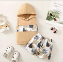 Baby Casual Sleeveless 2Pcs  Top+Shorts Set   1434253 - TUZZUT Qatar Online Shopping