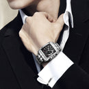 MEGIR Bold Steel Sports Chronograph Watch W7512 - TUZZUT Qatar Online Shopping