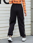 Women Cargo Pants High Waist Pants   S7351880 - TUZZUT Qatar Online Shopping