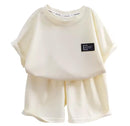 Kids Summer Short Sleeve Shorts Lightweight Outfit Set   1670978 - TUZZUT Qatar Online Shopping