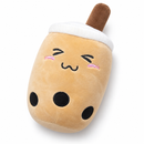 Smiling Boba Bubble Tea Plush Toy – Beige MT-9