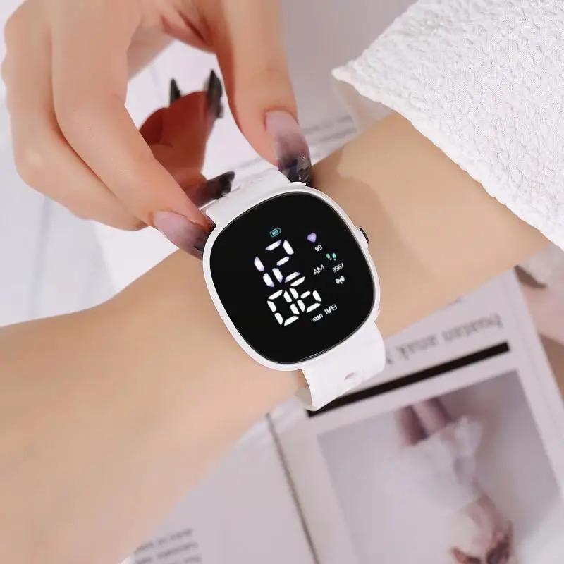 Hot Digital Watches for Women and Men Time Date Display Electronic Watch