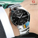 SENO Stainless Steel Quartz Watch W123131 - TUZZUT Qatar Online Shopping