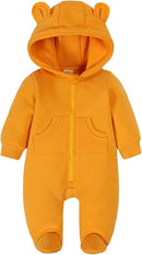 Newborn Baby Cartoon Bear Snowsuit Winter Coat M5897456 - TUZZUT Qatar Online Shopping