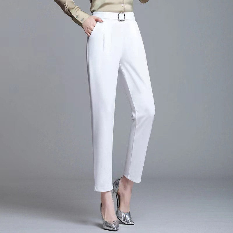 Women's Solid Color Pant 417591 - S