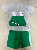 Cartoon Boys Short Sleeve T-shirt Soft Casual Baby Children's Top Clothes 204030 - TUZZUT Qatar Online Shopping