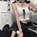 Women's Cropped Streetwear Tank Crop Tops  793107 - TUZZUT Qatar Online Shopping