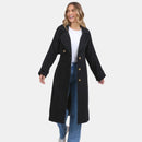 Women Woolen Blend Coat  Jackets  Streetwear Female Coats Foxwood  Jackets 57996 - TUZZUT Qatar Online Shopping