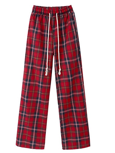 Women's Striped/Checked/Polkadot/Weave Pant M 424307