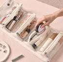 4 In 1 Roll Up 4 Detachable Compartments Portable Makeup Storage Bag 80848 - TUZZUT Qatar Online Shopping