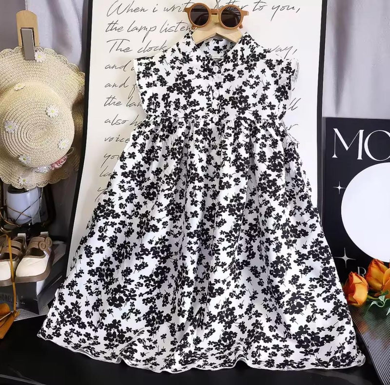 Girls Summer Thin Beach Dress   1670852 - TUZZUT Qatar Online Shopping