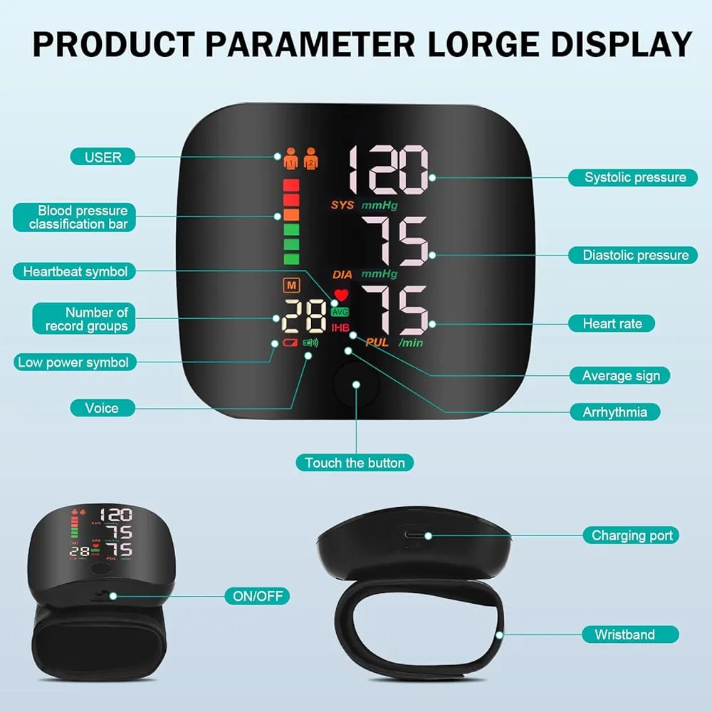 Wrist Electronic Sphygmomanometer W01 Wrist Electronic Sphygmomanometer W01