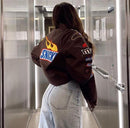 Long Sleeve Jacket Women's Outerwear Coat   573855 - TUZZUT Qatar Online Shopping