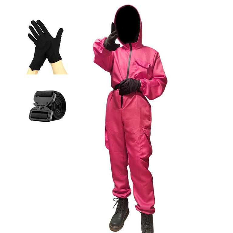 Halloween  Squid Costume Jumpsuit Adult Cosplay Party Game Tracksuit Props Role Play Suit S4234898