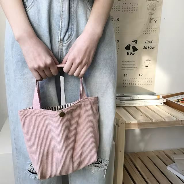 Mini Velvet Lunch Box For Women Small Tote Bags Picnic Food Travel Bags S4675764 Mini Velvet Lunch Box For Women Small Tote Bags Picnic Food Travel Bags S4675764